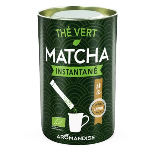 Matcha grüner Tee Instant-Sticks von Aromandise