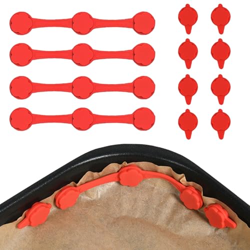 Aromaticaerope 4 Sets Magnete für Airfryer, mit Eingebauten Magneten, Weich und Hitzebeständig, Magnet-Silikonverschlüsse, Haftet Fest, Geeignet zum Befestigen von Backpapier-Einsätzen für Airfryer Aromaticaerope 4 Sets Magnete für Airfryer, mit Eingebauten Magneten, Weich und Hitzebeständig, Magnet-Silikonverschlüsse, Haftet Fest, Geeignet zum Befestigen von Backpapier-Einsätzen für Airfryer von Aromaticaerope