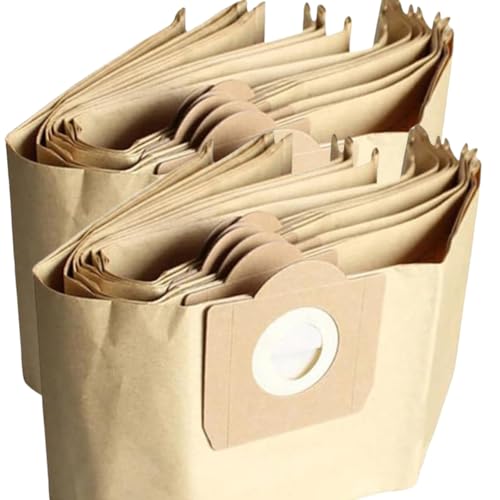 10 Stück Staubsaugerbeutel für Kärcher WD3 WD2, BIO-Papiersäcke Beutel 25L, WD3200, WD3500P, A2204, A2534, SE4001. KFI 487 6.959-130.0 Vliesfilterbeutel 10 Stück Staubsaugerbeutel für Kärcher WD3 WD2, BIO-Papiersäcke Beutel 25L, WD3200, WD3500P, A2204, A2534, SE4001. KFI 487 6.959-130.0 Vliesfilterbeutel von AromeLivii