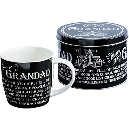 Arora Ultimate Gift for Man 8825 Tasse mit Aufschrift Grandad, in Dose, Keramik von Arora