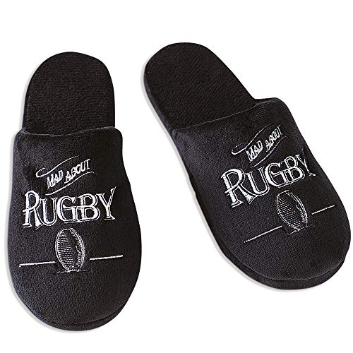 Arora Ultimate Gift for Man Hausschuhe – Rugby – Größe S, Mehrfarbig, Einheitsgröße Arora Ultimate Gift for Man Hausschuhe – Rugby – Größe S, Mehrfarbig, Einheitsgröße von Arora