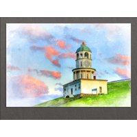 Halifax Leinwanddruck, Wandkunst, Clock Tower, Painting, Nova Scotia, Kanada von AroundWorldArt