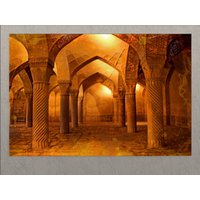 Iran Leinwanddruck, Tehran Wandkunst, Gemälde, Druck, Wandkunst von AroundWorldArt