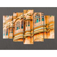 Jaipur, Rajasthan, Indien Leinwanddruck, Jaipur Malerei, Wandkunst von AroundWorldArt