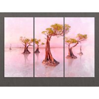 Tanzende Bäume Am Walakiri Strand, East Sumba, Indonesien Leinwanddruck, Strand Malerei, Wandkunst von AroundWorldArt