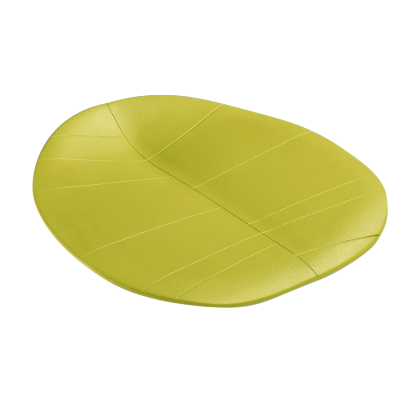 Arper - Leaf Outdoor Sitzauflage - grün/Polyurethan von Arper