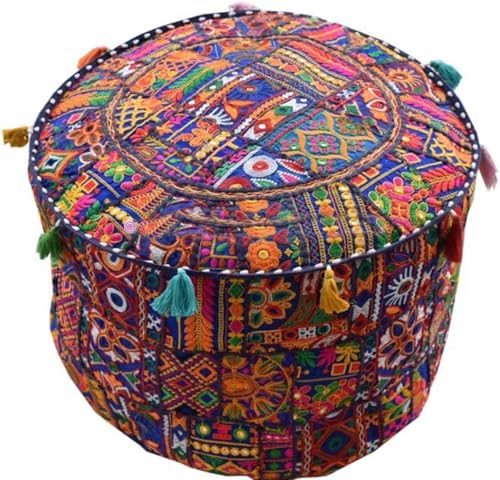 Arprani Ottoman Pouf Cover Dekorative Patchwork Bequeme Ottomane Ethno Baumwolle Kissen Sitzsack Designs Boden Bestickt Pouf Bezug Arprani Ottoman Pouf Cover Dekorative Patchwork Bequeme Ottomane Ethno Baumwolle Kissen Sitzsack Designs Boden Bestickt Pouf Bezug von Arprani