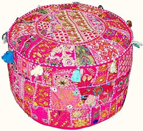 Arprani Ottoman Pouf Cover Dekorative Patchwork Bequeme Ottomane Ethno Baumwolle Kissen Sitzsack Designs Boden Bestickt Pouf Bezug Arprani Ottoman Pouf Cover Dekorative Patchwork Bequeme Ottomane Ethno Baumwolle Kissen Sitzsack Designs Boden Bestickt Pouf Bezug von Arprani