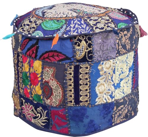 Arprani Ottoman Pouf Cover Dekorative Patchwork Bequeme Ottomane Ethno Baumwolle Kissen Sitzsack Designs Boden Bestickt Pouf Bezug Arprani Ottoman Pouf Cover Dekorative Patchwork Bequeme Ottomane Ethno Baumwolle Kissen Sitzsack Designs Boden Bestickt Pouf Bezug von Arprani