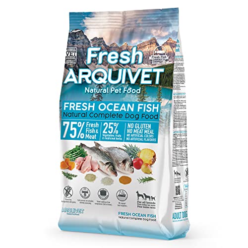 ARQUIVET Fresh Halbfeuchtes Hundefutter Ozean Fisch 2,5 kg Erwachsene Hunde Alle Rassen Aduld ARQUIVET Fresh Halbfeuchtes Hundefutter Ozean Fisch 2,5 kg Erwachsene Hunde Alle Rassen Aduld von Arquivet