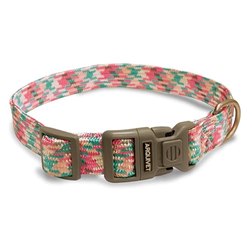 ARQUIVET Piemonte Hundehalsband, Rosa, M (36-58 cm) von Arquivet