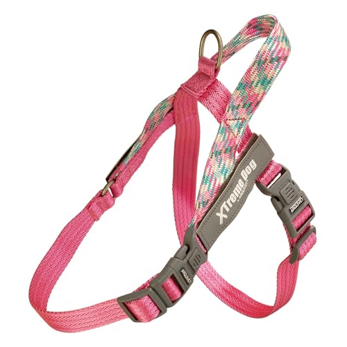 ARQUIVET Xtreme Dog Geschirr Piemonte Rosa S (46-65 cm) von Arquivet