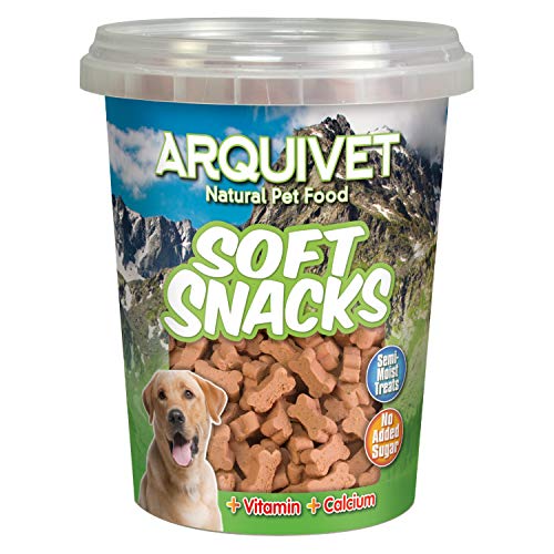 Arquivet, Soft Snacks für Hunde, Knochen, Lachs, 300 g Arquivet, Soft Snacks für Hunde, Knochen, Lachs, 300 g von Arquivet