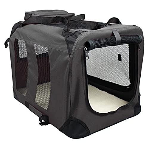 Arquivet Funktionale Reisetasche für Haustiere, Größe L, 81,3 x 58,4 x 58,4 cm, Transporttasche für Hunde, Katzen und kleine Nagetiere, mit Fenster für Haustiere von Arquivet