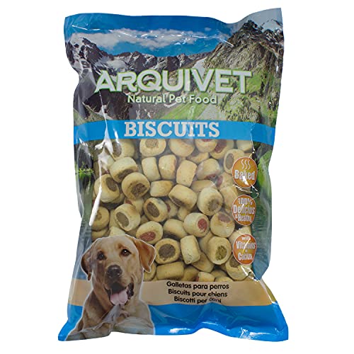Arquivet Biscuits Gebäck für Hunde Knochenmark Mix, 1 kg (1 Stück) von Arquivet