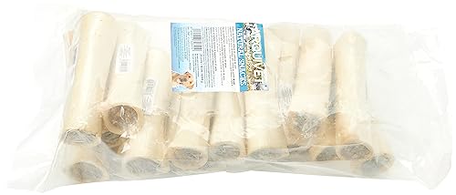 Arquivet Büffelknochen gefüllt mit Lederstäbchen – 16 cm – 20 Stück – 4.600 g – Leckerli für Hunde Arquivet Büffelknochen gefüllt mit Lederstäbchen – 16 cm – 20 Stück – 4.600 g – Leckerli für Hunde von Arquivet
