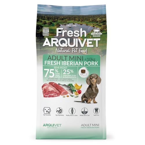 Arquivet Fresh MINI Iberian Pork - Halbfeuchtes Futter für Hunde Kleiner Rassen - 1 kg Arquivet Fresh MINI Iberian Pork - Halbfeuchtes Futter für Hunde Kleiner Rassen - 1 kg von Arquivet