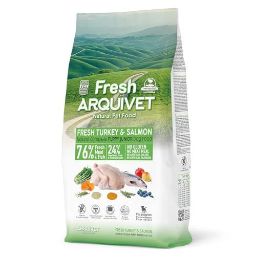 Arquivet Fresh Puppy Junior Pute & Lachs 10Kg - Halbfeuchtes Futter Arquivet Fresh Puppy Junior Pute & Lachs 10Kg - Halbfeuchtes Futter von Arquivet