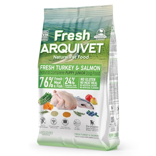 Arquivet Fresh Puppy Junior Pute & Lachs 2,5Kg - Halbfeuchtes Futter Arquivet Fresh Puppy Junior Pute & Lachs 2,5Kg - Halbfeuchtes Futter von Arquivet