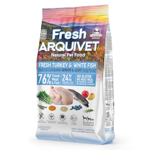 Arquivet Fresh Senior Light Pute & Weißfisch 2,5Kg - Halbfeuchtes Futter Arquivet Fresh Senior Light Pute & Weißfisch 2,5Kg - Halbfeuchtes Futter von Arquivet