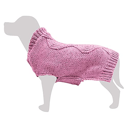 Arquivet Geflochtene Strickweste, Rosa, M/30 cm, 130 g von Arquivet