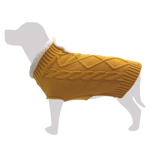 Arquivet Hundepullover Mulhacen XS, 20 cm, mit weißem Kragen, Orange Arquivet Hundepullover Mulhacen XS, 20 cm, mit weißem Kragen, Orange von Arquivet