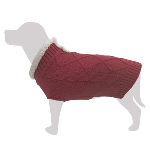 Arquivet Hundepullover 'Teide' XS, 20 cm, mit weißem Kragen, für Hunde von Arquivet