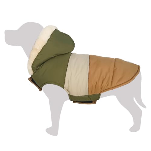 Arquivet - Kailash Hundemantel mit Kapuze L - 35 cm - Schutz vor Kälte, Hundemantel von Arquivet