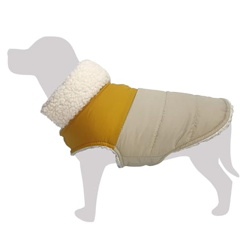 Arquivet - Kenia Hundemantel mit Kragen Plüsch M - 30cm - Schutz vor Kälte, Hundemantel von Arquivet