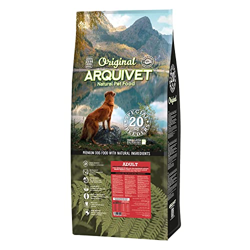 Arquivet Original – 20 kg – Futter für ausgewachsene Hunde – iberisches Schweinefleisch und Reis von Arquivet