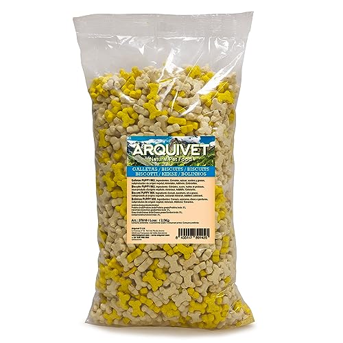 Arquivet Puppy Mix Hundekekse, geeignet als Snack oder Belohnung, 2,5 kg Arquivet Puppy Mix Hundekekse, geeignet als Snack oder Belohnung, 2,5 kg von Arquivet