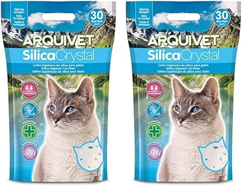 Arquivet Katzenstreu, neutral, 3,8 l (Packung mit 2 Stück für Katzenbesitzer) von Arquivet