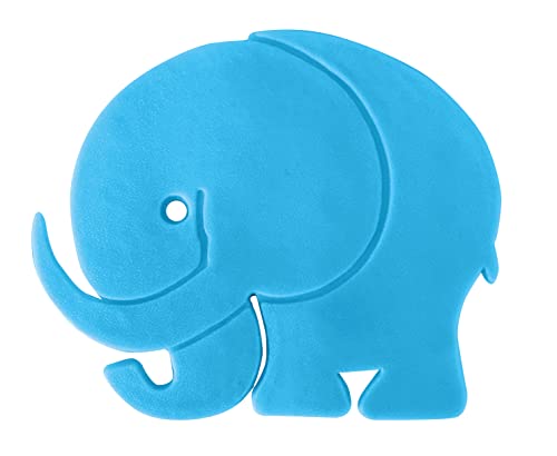 Arregui Rutschfester Aufkleber mit Saugnäpfen Saugnapfboden Badewanne | Anti-Rutsch-Pad | 6-teilig | Blauer Elefant | Silikon, Pequeño von ARREGUI