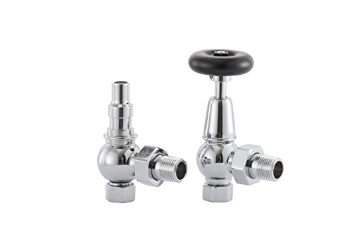 ARROLL UK20 chrom Finish Heizkörperventile von Arroll