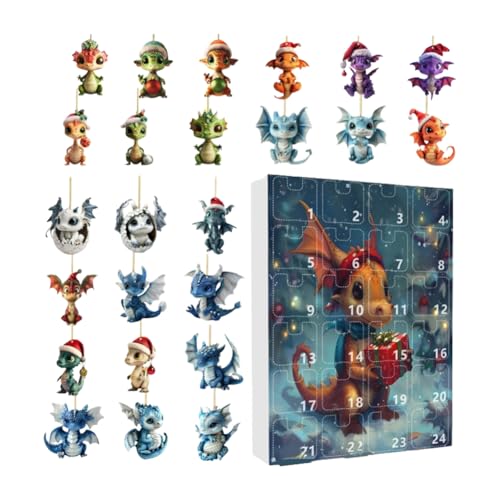 Arroopu Adventskalender Countdown Kalender | 24 Türchen Hänge-Deko - 2D-Acryl Sammlerstück Für Die Adventszeit Als Festtagsdekoration | Für Jugendliche Mädchen Weihnachtsbaum-Deko Arroopu Adventskalender Countdown Kalender | 24 Türchen Hänge-Deko - 2D-Acryl Sammlerstück Für Die Adventszeit Als Festtagsdekoration | Für Jugendliche Mädchen Weihnachtsbaum-Deko von Arroopu