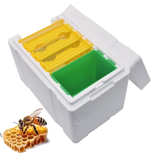 Arroopu Bienenboxen - Isolierung Bienenzuchtbox - Haustierbedarf für Terrasse Bauernhof Winter Bestäubung Outdoor Garten Zucht Hinterhof Ernte Arroopu Bienenboxen - Isolierung Bienenzuchtbox - Haustierbedarf für Terrasse Bauernhof Winter Bestäubung Outdoor Garten Zucht Hinterhof Ernte von Arroopu