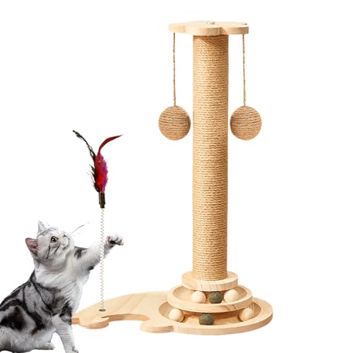 Arroopu Für Katzen | Krallenpflege Stab | Multifunktionales Spielzeug Zur Bewegung Mit Trainingsfunktion Und Kratzfläche Arroopu Für Katzen | Krallenpflege Stab | Multifunktionales Spielzeug Zur Bewegung Mit Trainingsfunktion Und Kratzfläche von Arroopu