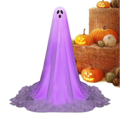 Arroopu Halloween Geist Dekoration für den Außenbereich - Stehender Geist Halloween Deko Mit Licht,Saisonale Deko Für Vorgarten Garten Zuhause Mit Gruseliger Leuchtdekoration Arroopu Halloween Geist Dekoration für den Außenbereich - Stehender Geist Halloween Deko Mit Licht,Saisonale Deko Für Vorgarten Garten Zuhause Mit Gruseliger Leuchtdekoration von Arroopu