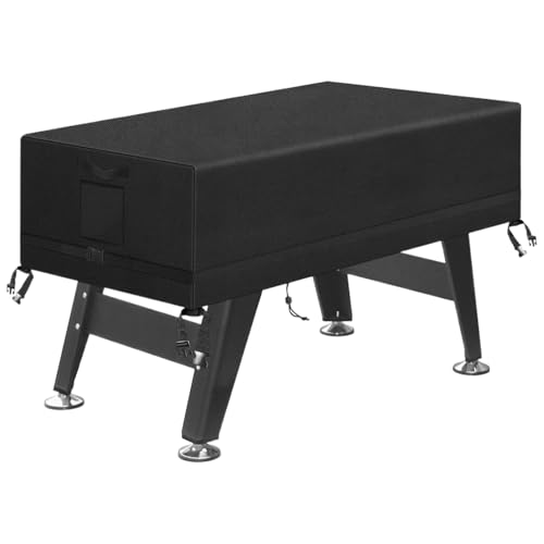 Arroopu Kickertisch-Abdeckung - Wasserdichter Billard Fussballschutz Spielzubehör | UV-Beständiger Staubschutz Möbelschutz Für Garten Terrasse Innenbereich Arroopu Kickertisch-Abdeckung - Wasserdichter Billard Fussballschutz Spielzubehör | UV-Beständiger Staubschutz Möbelschutz Für Garten Terrasse Innenbereich von Arroopu