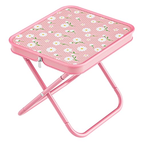 Arroopu Tragbarer Hocker,Klapphocker Platzsparend Robust - Schwerer Sitz für Fischen Camping Garten Bad Küche Outdoor Arroopu Tragbarer Hocker,Klapphocker Platzsparend Robust - Schwerer Sitz für Fischen Camping Garten Bad Küche Outdoor von Arroopu