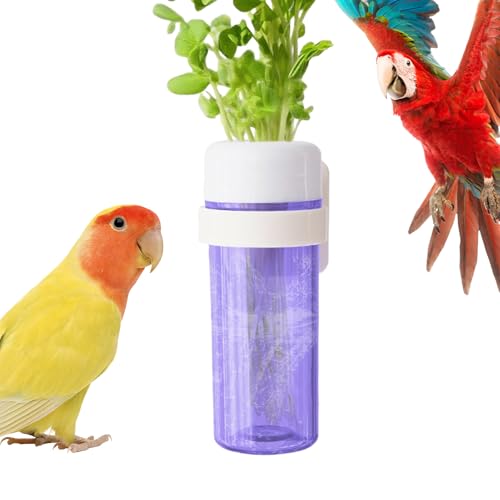 Arroopu Vogelkäfig Futterhalter | -Futterspender im Inneren Käfig mit Wasserspeicher-Design | Haustier-Vogelfutterbehälter für Aras, Spatzen, Finken, Nymphensittiche, Lovebird Arroopu Vogelkäfig Futterhalter | -Futterspender im Inneren Käfig mit Wasserspeicher-Design | Haustier-Vogelfutterbehälter für Aras, Spatzen, Finken, Nymphensittiche, Lovebird von Arroopu