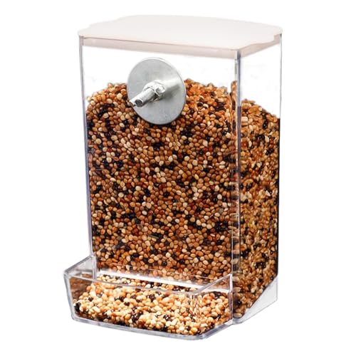 Arroopu Wild Bird Feeder Automatische Nachfüllung | Fenster-Vogelfutterhaus Abnehmbar | Transparent Für Fenster Garten Balkon Kolibri Hühner von Arroopu