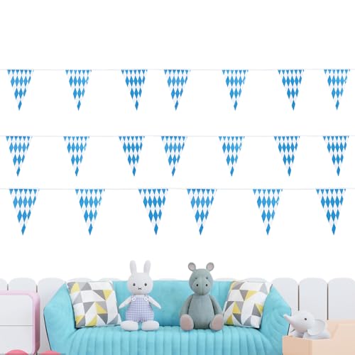 Arroopu Wimpelketten, Bunte Dekoration 20 Stück, Für Fenster Garten Party Zuhaus Deko Außenbereich Arroopu Wimpelketten, Bunte Dekoration 20 Stück, Für Fenster Garten Party Zuhaus Deko Außenbereich von Arroopu