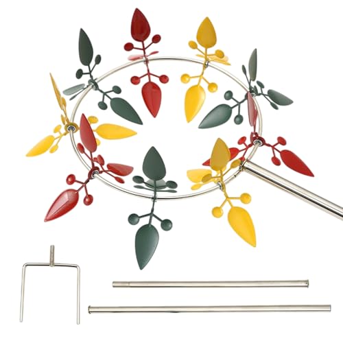 Arroopu Windmühlen Stab Für Garten, Mehrfarbige Windspiele Für Draußen Mit Haltestab, Helle Drehwindmühlen Für Einfahrt Wiese Hof Rasen Terrasse Garten Arroopu Windmühlen Stab Für Garten, Mehrfarbige Windspiele Für Draußen Mit Haltestab, Helle Drehwindmühlen Für Einfahrt Wiese Hof Rasen Terrasse Garten von Arroopu