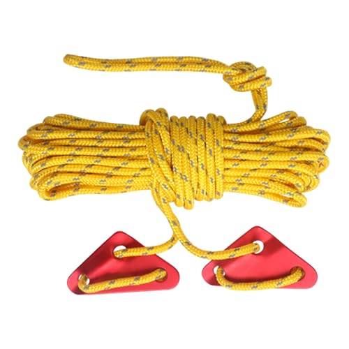 Arroopu Zeltleine,10 Meter reflektierende 5mm Planenleine zum Befestigen von Planen | Winddichtes Seil Strapazierfaehig Campingzubehoer Fuer Outdoor Garten Reisen Klettern Waeschetrocknen Arroopu Zeltleine,10 Meter reflektierende 5mm Planenleine zum Befestigen von Planen | Winddichtes Seil Strapazierfaehig Campingzubehoer Fuer Outdoor Garten Reisen Klettern Waeschetrocknen von Arroopu