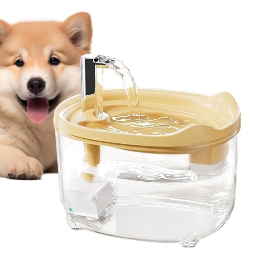 Arrovarp Katzenbrunnen | Hund Wasserbrunnen Katzenspender Schüssel - Leise Bewässerungsschale Futterstation 1,5L zum Trinken Welpe Kätzchen Home Wohnung Kleintiere Haustierbedarf Arrovarp Katzenbrunnen | Hund Wasserbrunnen Katzenspender Schüssel - Leise Bewässerungsschale Futterstation 1,5L zum Trinken Welpe Kätzchen Home Wohnung Kleintiere Haustierbedarf von Arrovarp