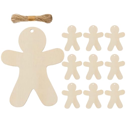 Arrovarp Weihnachtsausschnitte aus Holz, zum Basteln, für Weihnachtsbaumdekoration, leere Scheiben, Holzdekorationen für Geburtstag, Party, Hochzeit, Reisen, Wand, Fenster, Zuhause, Familie Arrovarp Weihnachtsausschnitte aus Holz, zum Basteln, für Weihnachtsbaumdekoration, leere Scheiben, Holzdekorationen für Geburtstag, Party, Hochzeit, Reisen, Wand, Fenster, Zuhause, Familie von Arrovarp