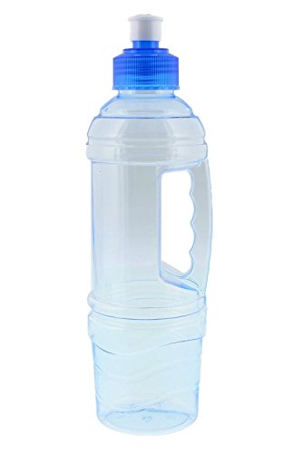 Pfeil Home Produkte c00819 H2O Traveler Flasche, 1 L, transparent mit blau Gap von Arrow Home Products