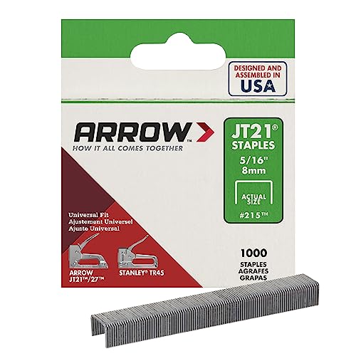 Arrow JT21 Heftklammern, 215 mm (5/16 Zoll) von Arrow