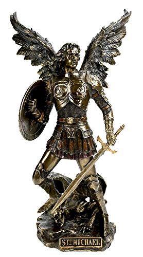 Ars-Bavaria Kulturen der Welt Christliche Figur Erzengel Michael mit Schwert und Schild Ars-Bavaria Kulturen der Welt Christliche Figur Erzengel Michael mit Schwert und Schild von Ars-Bavaria